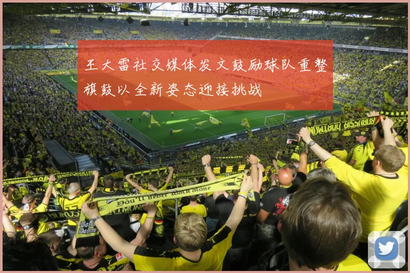 王大雷社交媒体发文鼓励球队重整旗鼓以全新姿态迎接挑战